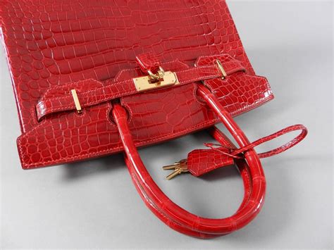 hermes kelly crocodile red|Hermes kelly crocodile price.